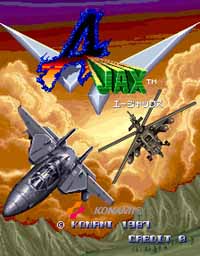 A-JAX (C)KONAMI 1987